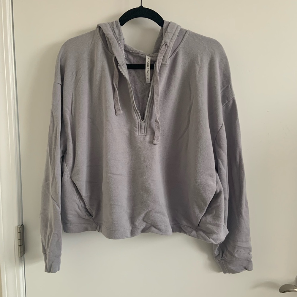 fabletics crop sweater